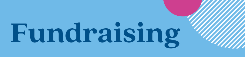 Banner with the text 'Fundraising'.