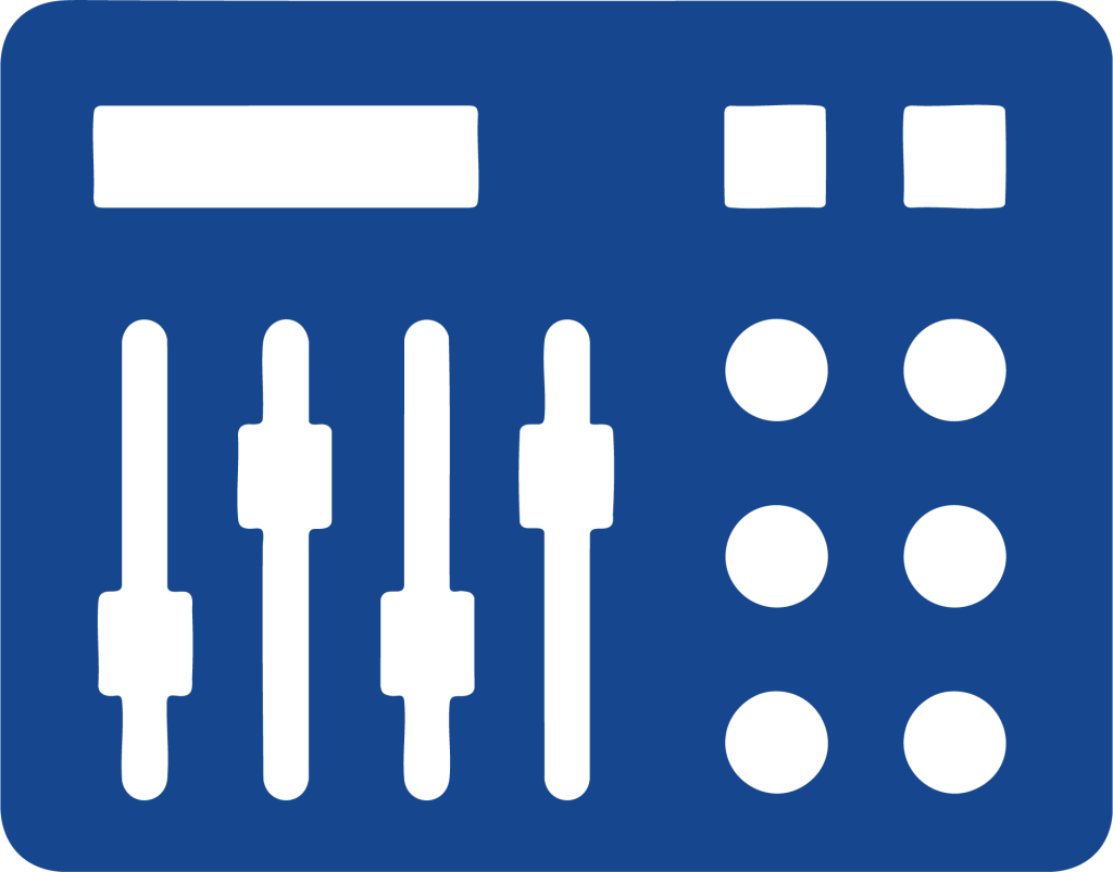 Music mixer icon