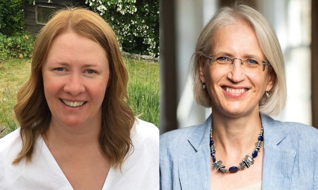 photo of Barbara and Maureen