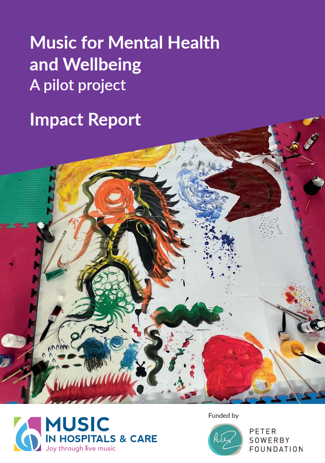 Music for Mental Health and Wellbeing poster